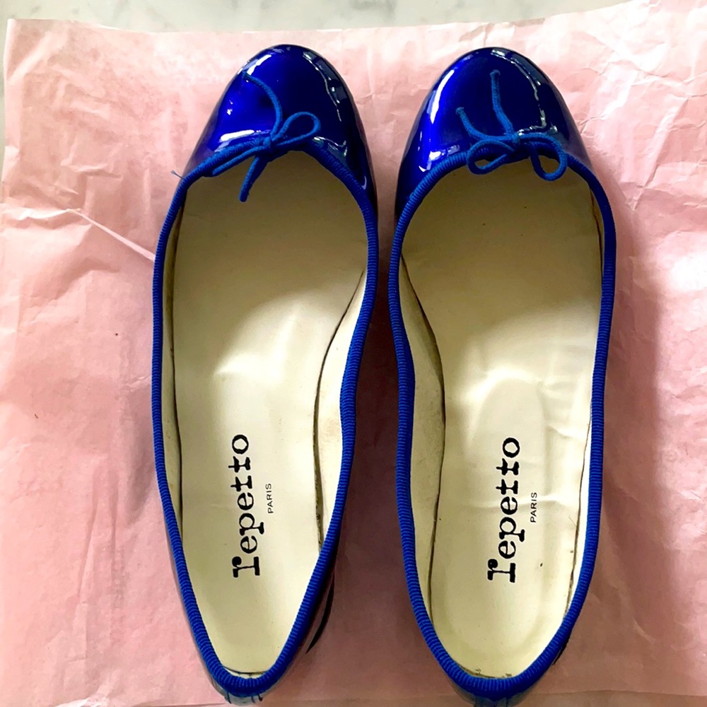 Repetto Cendrillon Patent Leather Ballet Flats 37